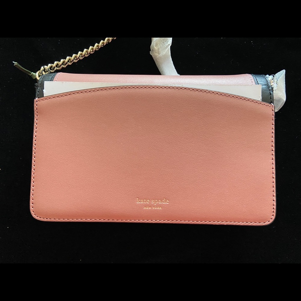 KATE SPADE NEW YORK gentle panda chain crossbody wallet - Picture 6 of 14